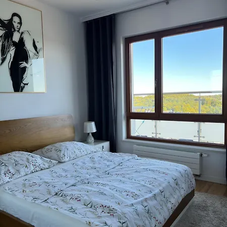 Apartamento Ekskluzywny Z Widokiem Na Morze, 5km Do Centrum Sopotu 4km Do Orlowa